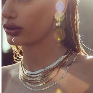 JAS HOOPS as seen on model Jasmine Stokes.